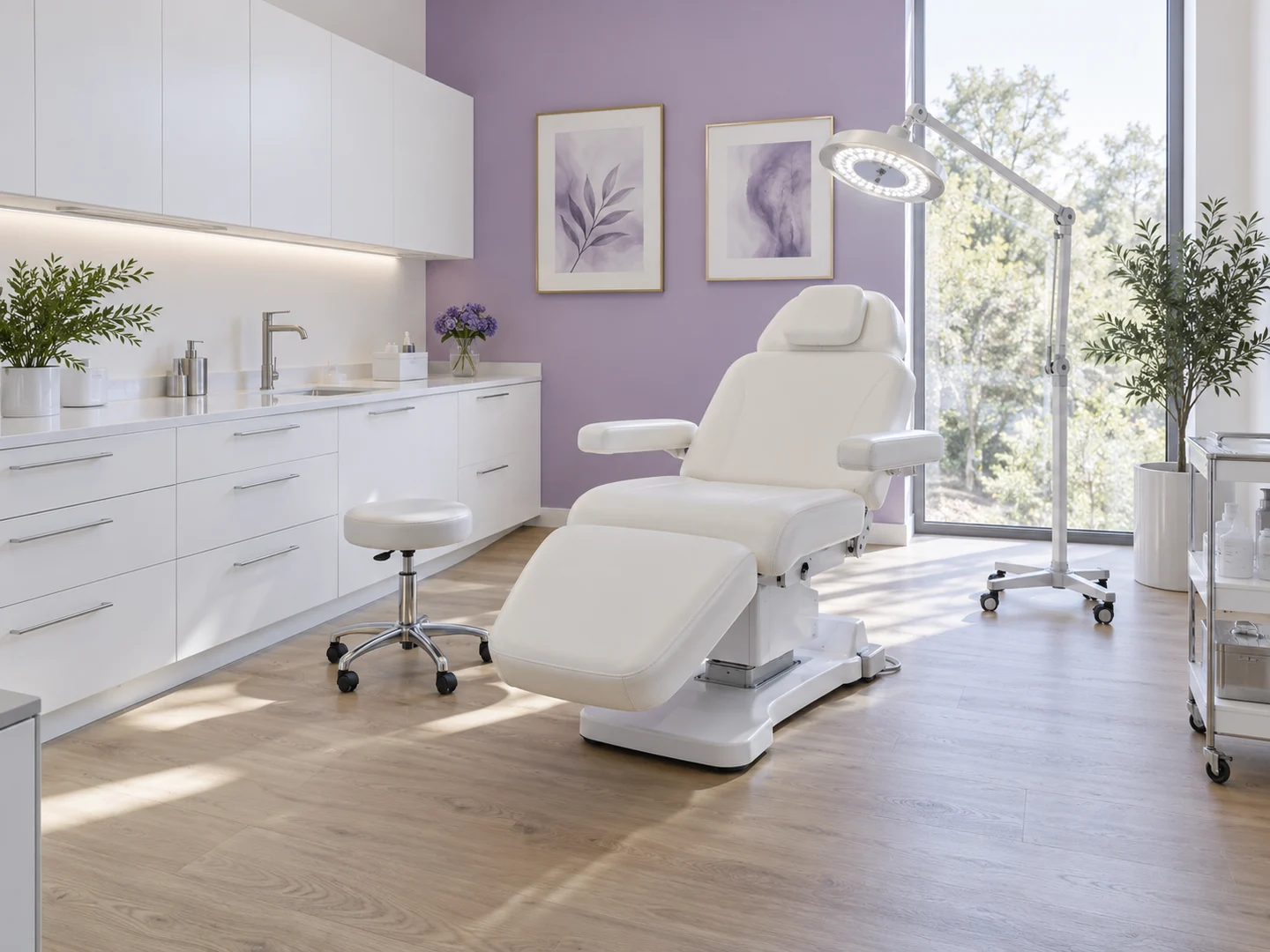 Illustrative Glow District brand image for Laser hair removal; not a treatment result